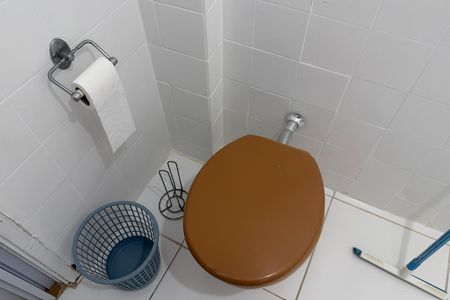 Banheiro e Area de serviço de apartamento para alugar com 1 quarto, 50m² em Embaré, Santos