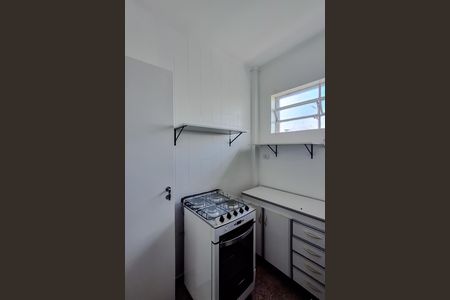 Cozinha de kitnet/studio à venda com 1 quarto, 30m² em Sé, São Paulo