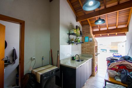 Área de serviço/Espaço gourmet de apartamento à venda com 2 quartos, 100m² em Vila Valparaíso, Santo André