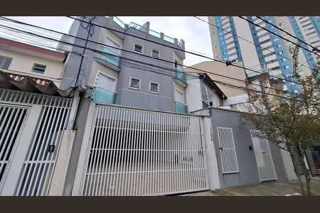 Fachada de apartamento à venda com 2 quartos, 100m² em Vila Valparaíso, Santo André
