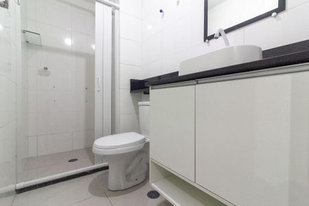 Studio para alugar com 25m², 1 quarto e sem vaga Studio para alugar com 25m², 1 quarto e sem vagaBanheiro
