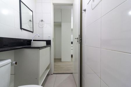 Studio para alugar com 25m², 1 quarto e sem vaga Studio para alugar com 25m², 1 quarto e sem vagaBanheiro
