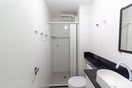Studio para alugar com 25m², 1 quarto e sem vaga Studio para alugar com 25m², 1 quarto e sem vagaBanheiro
