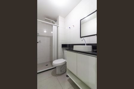 Studio para alugar com 25m², 1 quarto e sem vaga Studio para alugar com 25m², 1 quarto e sem vagaBanheiro