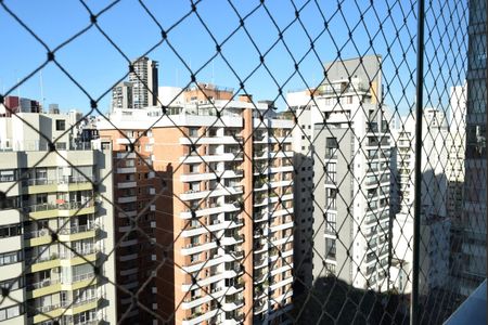 Apartamento para alugar com 181m², 3 quartos e 3 vagasVista da varanda