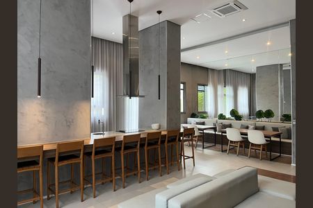 Apartamento à venda com 50m², 1 quarto e 1 vaga Apartamento à venda com 50m², 1 quarto e 1 vagaÁrea comum - Salão de festas