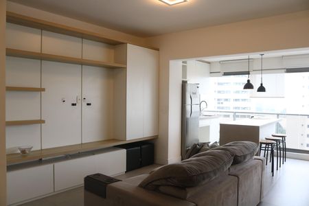 Sala de apartamento à venda com 1 quarto, 50m² em Barra Funda, São Paulo