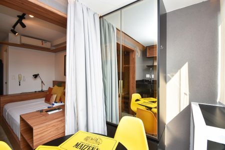 Studio à venda com 27m², 1 quarto e 1 vagaVaranda gourmet com home office 