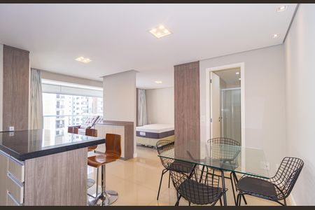 Sala de Jantar de apartamento para alugar com 1 quarto, 54m² em Vila Regente Feijó, São Paulo