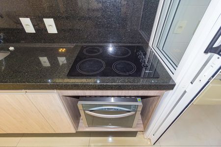 Apartamento para alugar com 54m², 1 quarto e 1 vagaDetalhe - Cozinha