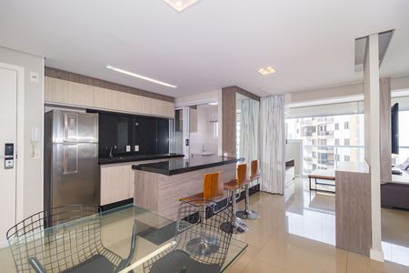 Sala de Jantar de apartamento para alugar com 1 quarto, 54m² em Vila Regente Feijó, São Paulo