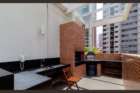 Apartamento para alugar com 54m², 1 quarto e 1 vagaChurrasqueira