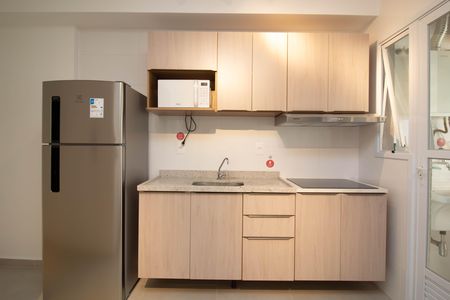 Cozinha - Armários de kitnet/studio para alugar com 1 quarto, 32m² em Picanço, Guarulhos