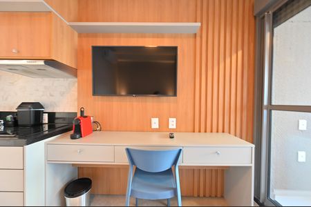 Studio à venda com 32m², 1 quarto e sem vagaSala/Quarto
