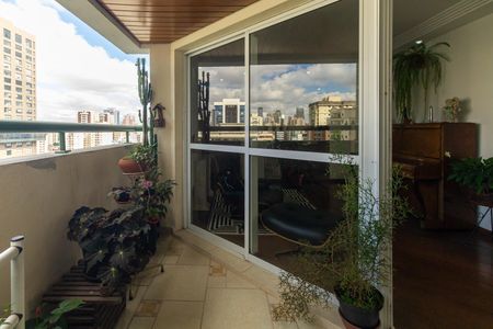 Varanda da Sala de apartamento para alugar com 2 quartos, 98m² em Vila Gomes Cardim, São Paulo