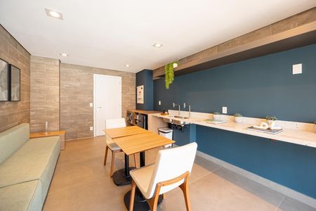 Apartamento à venda com 24m², 1 quarto e sem vagaHall Social