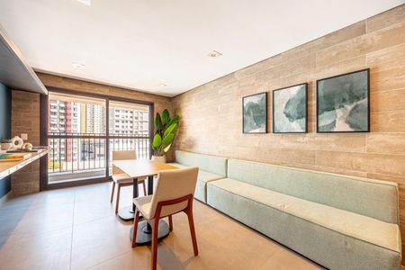 Apartamento à venda com 24m², 1 quarto e sem vagaHall Social