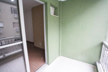 Varanda da Sala de apartamento à venda com 3 quartos, 66m² em Taquara, Rio de Janeiro