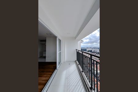 Varanda da Sala de apartamento para alugar com 2 quartos, 56m² em Tatuapé, São Paulo