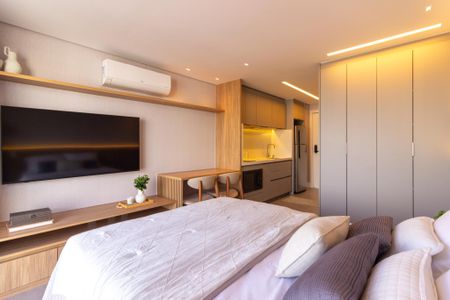 Kitnet/Studio de kitnet/studio para alugar com 1 quarto, 24m² em Pinheiros, São Paulo