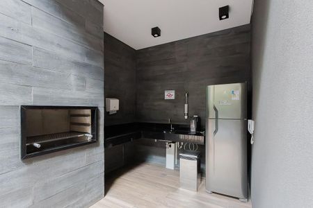 Churrasqueira de kitnet/studio para alugar com 1 quarto, 24m² em Pinheiros, São Paulo