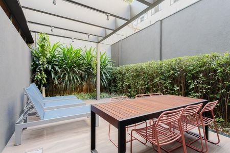 Churrasqueira de kitnet/studio para alugar com 1 quarto, 24m² em Pinheiros, São Paulo
