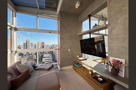 Apartamento à venda com 100m², 2 quartos e 2 vagasSala