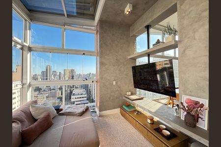 Apartamento à venda com 100m², 2 quartos e 2 vagasSala