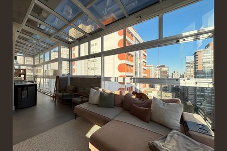 Apartamento à venda com 100m², 2 quartos e 2 vagasSala