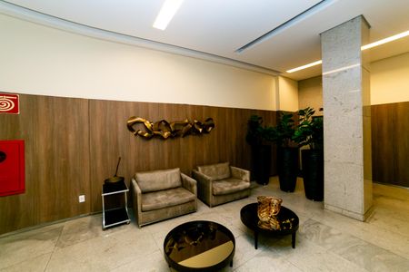 Apartamento à venda com 104m², 3 quartos e 3 vagas Apartamento à venda com 104m², 3 quartos e 3 vagasHall social