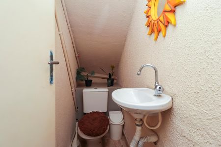 Casa à venda com 150m², 3 quartos e 5 vagasBanheiro do Espaço Gourmet