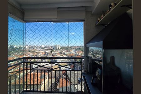 Varanda gourmet de apartamento à venda com 2 quartos, 59m² em Ponte Grande, Guarulhos