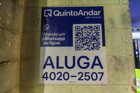 Apartamento para alugar com 39m², 2 quartos e sem vaga Apartamento para alugar com 39m², 2 quartos e sem vagaPlaca