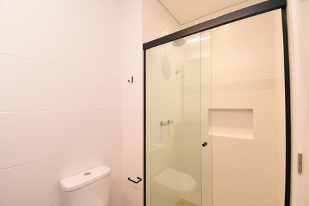 Studio para alugar com 26m², 1 quarto e sem vagaBanheiro do Studio