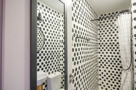 Studio para alugar com 35m², 1 quarto e sem vagaBanheiro