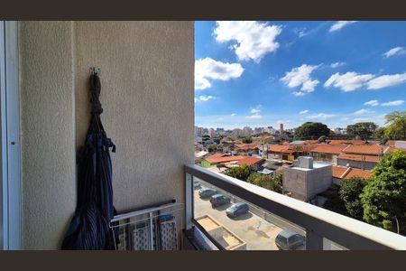 Varanda da Sala  de apartamento para alugar com 2 quartos, 54m² em Fundacao da Casa Popular, Campinas