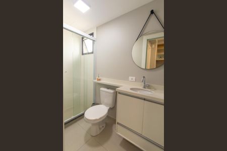 Studio para alugar com 19m², 1 quarto e sem vaga Studio para alugar com 19m², 1 quarto e sem vagaBanheiro Social