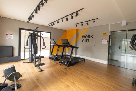 Studio para alugar com 19m², 1 quarto e sem vaga Studio para alugar com 19m², 1 quarto e sem vagaAcademia