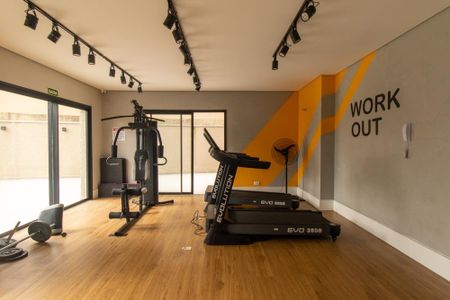 Studio para alugar com 19m², 1 quarto e sem vaga Studio para alugar com 19m², 1 quarto e sem vagaAcademia