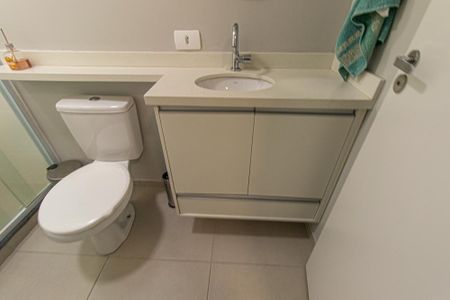 Studio para alugar com 19m², 1 quarto e sem vaga Studio para alugar com 19m², 1 quarto e sem vagaBanheiro Social