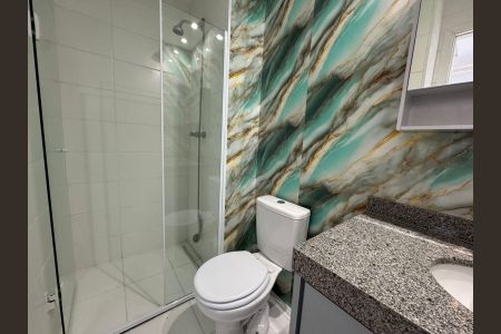 Apartamento para alugar com 55m², 2 quartos e 1 vaga Apartamento para alugar com 55m², 2 quartos e 1 vagaBanheiro 1