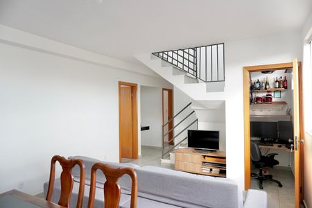 Sala  de apartamento à venda com 3 quartos, 170m² em Boa Vista, Belo Horizonte