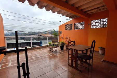 Sacada de casa à venda com 3 quartos, 249m² em Condomínio Maracanã, Santo André