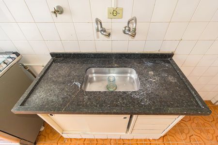 Apartamento para alugar com 34m², 1 quarto e sem vaga Apartamento para alugar com 34m², 1 quarto e sem vagaDetalhe - Cozinha