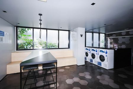 Studio à venda com 21m², 1 quarto e sem vagaLavanderia