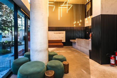 Studio à venda com 21m², 1 quarto e sem vagaHall de entrada