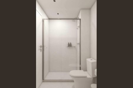 Banheiro de apartamento para alugar com 1 quarto, 42m² em Pinheiros, São Paulo