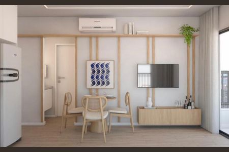 Sala de apartamento para alugar com 1 quarto, 42m² em Pinheiros, São Paulo