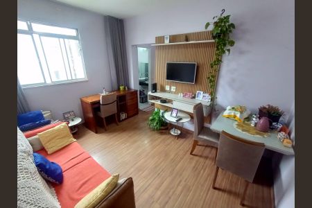 Sala de apartamento para alugar com 2 quartos, 50m² em Copacabana, Belo Horizonte