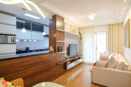 Sala de apartamento à venda com 2 quartos, 71m² em Barcelona, São Caetano do Sul